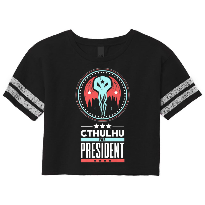 Vote Cthulhu For President Sarcastic Political Satire Premium T Shirt Scorecard Crop Tee by cm-arts | Artistshot