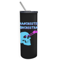 Manchester Orchestra Skull And Arrows T Png Skinny Tumbler | Artistshot