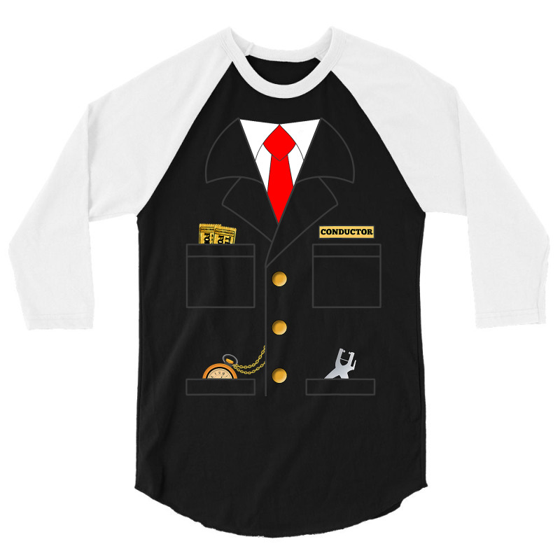 Train Conductor Shirt Costume  Adults  Kids 3/4 Sleeve Shirt | Artistshot