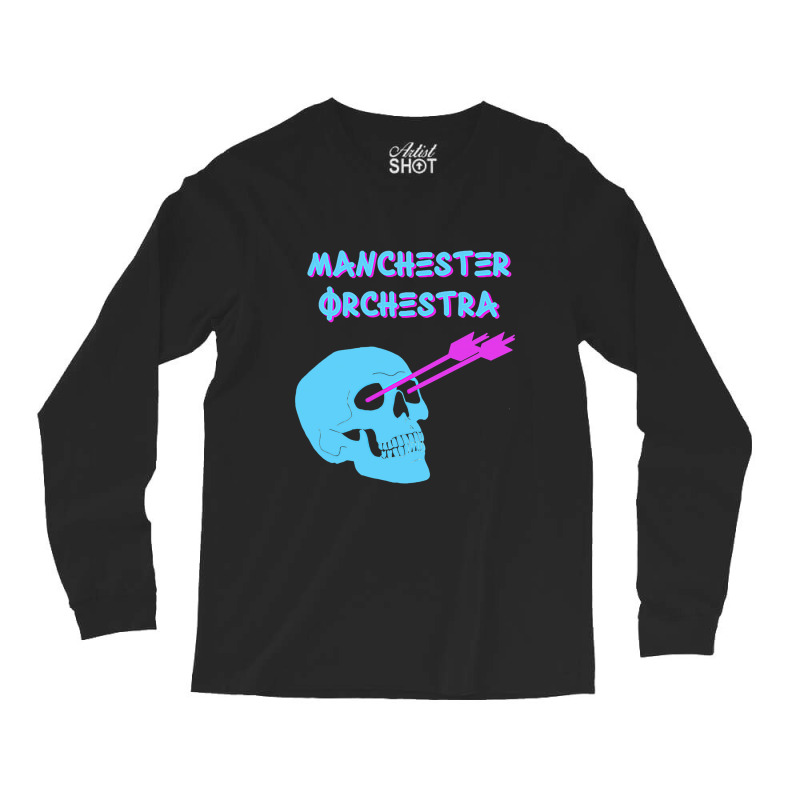 Manchester Orchestra Skull And Arrows Png Long Sleeve Shirts | Artistshot