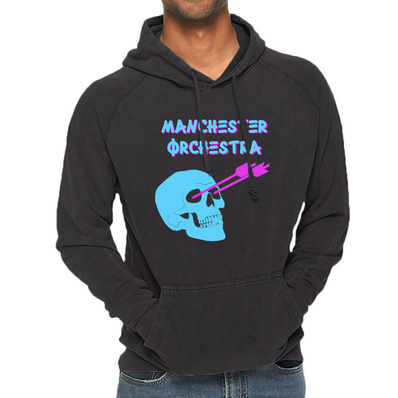 Manchester Orchestra Skull And Arrows Png Vintage Hoodie | Artistshot