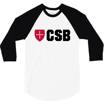 College Of Saint Benedict Bennies 3/4 Sleeve Shirt Designed By Sophiavictoria