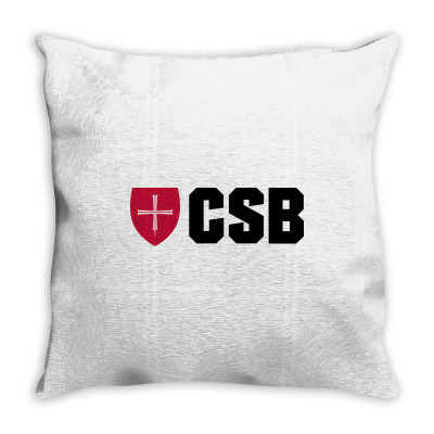 College Of Saint Benedict Bennies Throw Pillow Designed By Sophiavictoria
