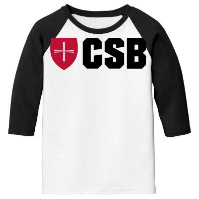 College Of Saint Benedict Bennies Youth 3/4 Sleeve Designed By Sophiavictoria