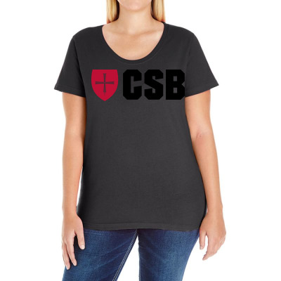 College Of Saint Benedict Bennies Ladies Curvy T-shirt Designed By Sophiavictoria
