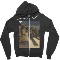 John Singer Sargent Capri Girl On A Rooftop 1 Zipper Hoodie | Artistshot