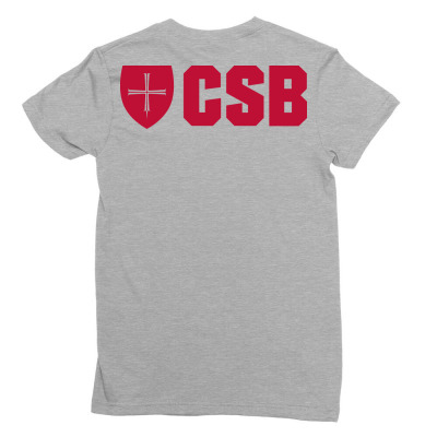 College Of Saint Benedict Ladies Fitted T-shirt Designed By Sophiavictoria