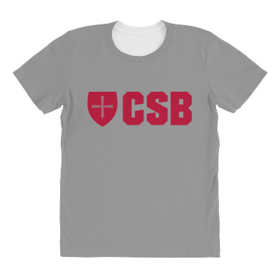 College Of Saint Benedict All Over Women's T-shirt Designed By Sophiavictoria
