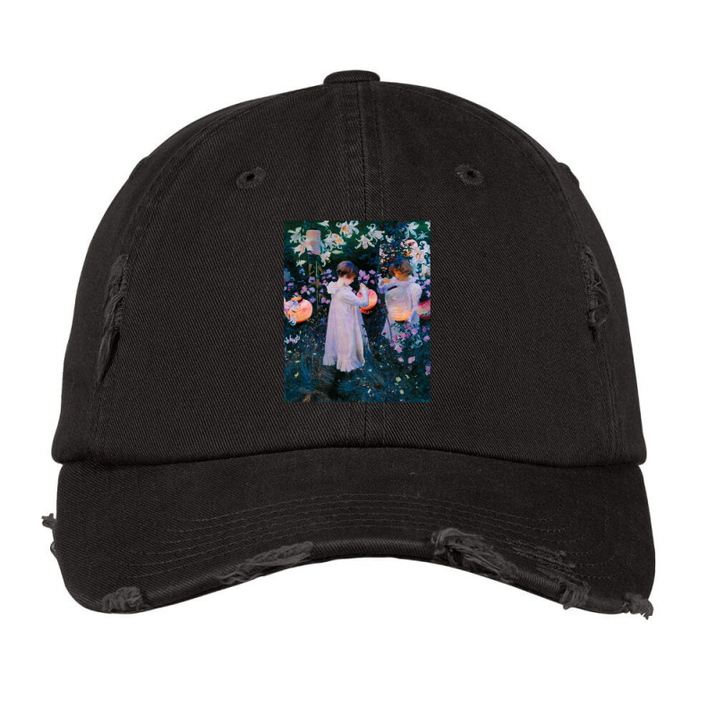 John Singer Sargent - Carnation Vintage Cap by CodyChambers | Artistshot