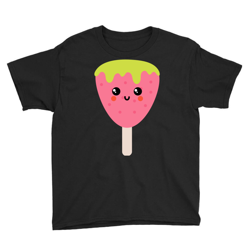 Strawberry Ice-cream Doodles Youth Tee by brumfieldportillo7vlpq8 | Artistshot