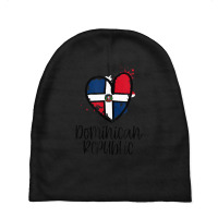 Dominican Republic Northern America Spanish Dominican Baby Beanies | Artistshot