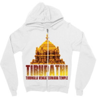 Tirupathi Tirumala Temple Zipper Hoodie | Artistshot