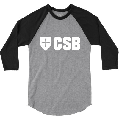 College Of Saint Benedict 3/4 Sleeve Shirt Designed By Sophiavictoria