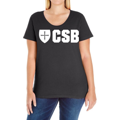 College Of Saint Benedict Ladies Curvy T-shirt Designed By Sophiavictoria