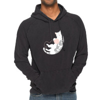 American Shorthair Cat And Balls 1 Vintage Hoodie | Artistshot