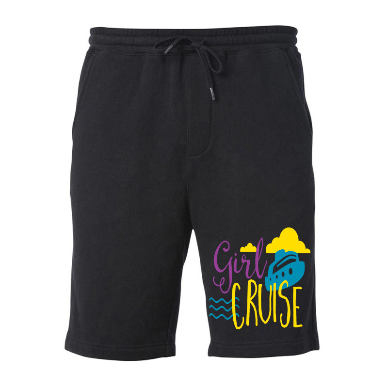 Girl Cruise Boat Fleece Short | Artistshot