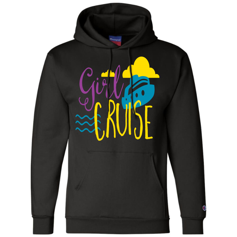 Girl Cruise Boat Champion Hoodie | Artistshot