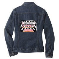 Melophobia Png Ladies Denim Jacket | Artistshot