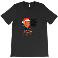 Donald Trump Santa Claus Funny Christmas Build The Wall T-shirt | Artistshot