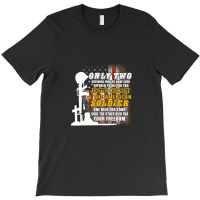 American Soldier And Jesus 1 T-shirt | Artistshot