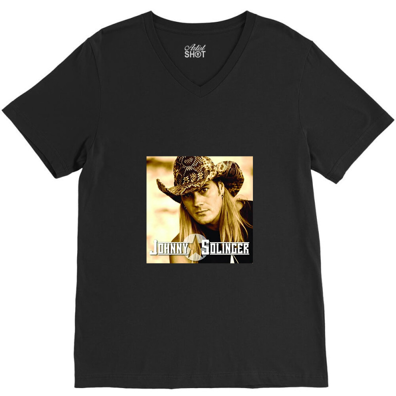 Johnny Solinger Gift Fans V-Neck Tee by CodyChambers | Artistshot