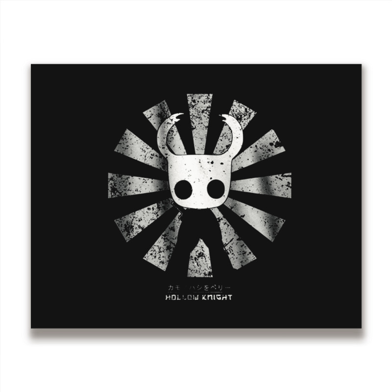 Hollow Knight, Hollow Knight Vintage, Hollow Knight Art, Hollow Knight Metal Print Horizontal by SHOPPHD88 | Artistshot