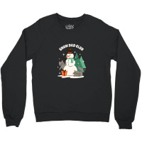 Christmas Enthusiasts Snow Daddy Club Funny Crewneck Sweatshirt | Artistshot