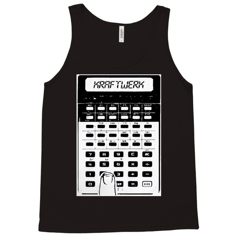 Kraftwerk Pocket Calculator, Kraftwerk, Pocket, Calculator, The Kraftw Tank Top | Artistshot