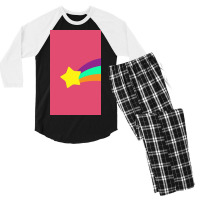 Shooting Star  Mabel Pines Men's 3/4 Sleeve Pajama Set | Artistshot