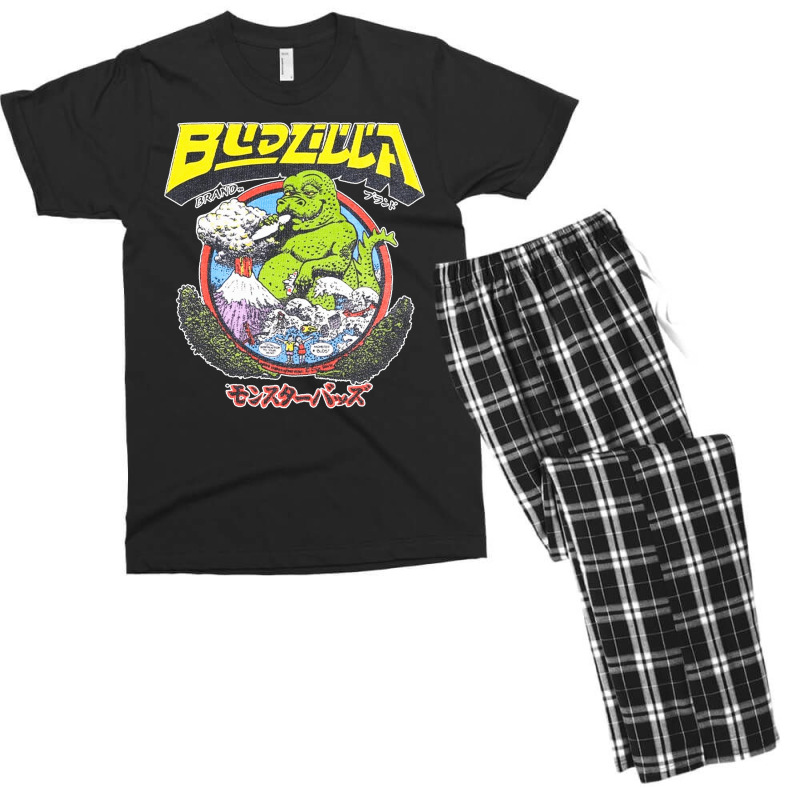 Budzilla, Budzilla Invades Hawaii, The Budzilla, Budzilla Art, Budzill Men's T-shirt Pajama Set | Artistshot