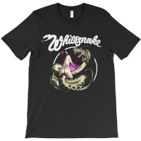 Whitesnake, Whitesnake Vinatge, Whitesnake Art, Whitesnake Painting, T T-shirt | Artistshot