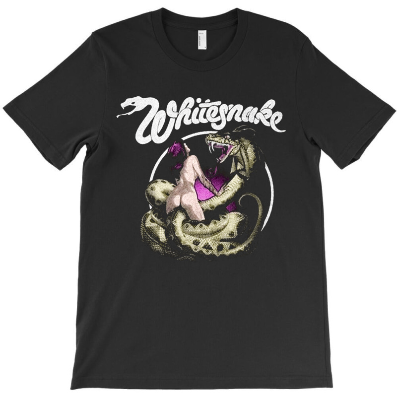 Whitesnake, Whitesnake Vinatge, Whitesnake Art, Whitesnake Painting, T T-shirt | Artistshot