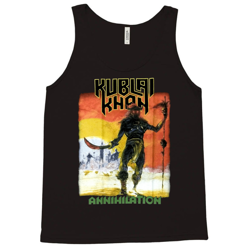 Kublai Khan, Kublai Khan Art, Kublai Khan Painting, Kublai Khan Vintag Tank Top | Artistshot