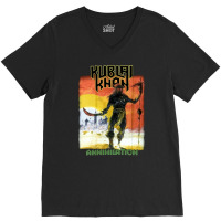 Kublai Khan, Kublai Khan Art, Kublai Khan Painting, Kublai Khan Vintag V-neck Tee | Artistshot