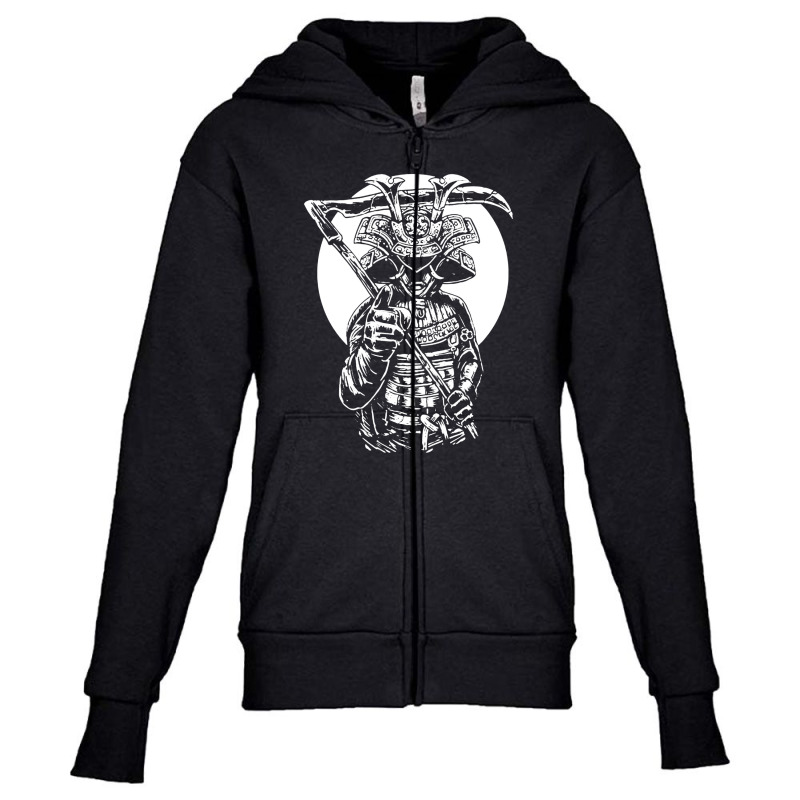 Samurai Warrior, Samurai, Warrior, The Samurai Warrior, Samurai Warrio Youth Zipper Hoodie by SHOPPHD88 | Artistshot