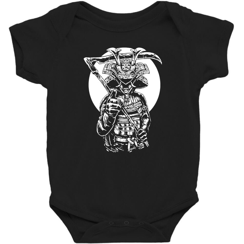 Samurai Warrior, Samurai, Warrior, The Samurai Warrior, Samurai Warrio Baby Bodysuit by SHOPPHD88 | Artistshot