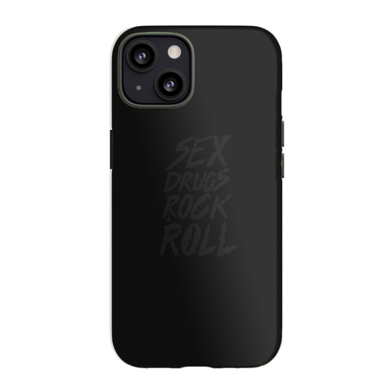 Sex Drugs Rock And Roll iPhone 13 Case by cm-arts | Artistshot