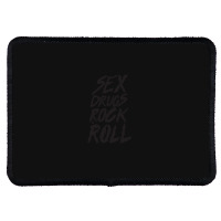 Sex Drugs Rock And Roll Rectangle Patch | Artistshot