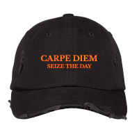 Carpe Diem Vintage Cap | Artistshot