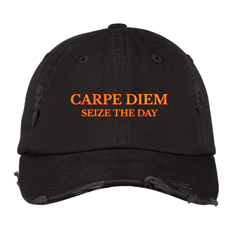 Carpe Diem Vintage Cap by JOAR_STORE | Artistshot