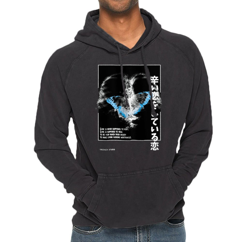 Butterfly In The Belly, The Butterfly In The Belly, Butterfly, In The  Vintage Hoodie | Artistshot