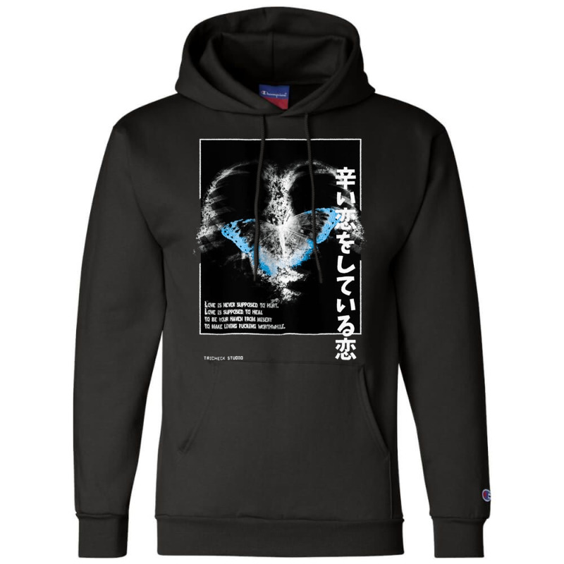 Butterfly In The Belly, The Butterfly In The Belly, Butterfly, In The  Champion Hoodie | Artistshot