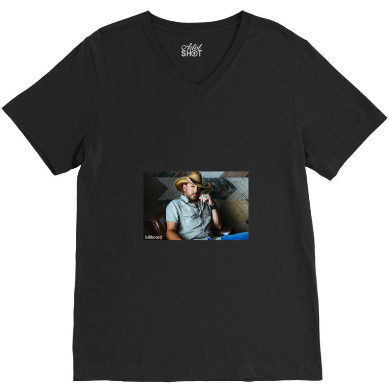 Jason Aldean Aesthetic V-neck Tee | Artistshot