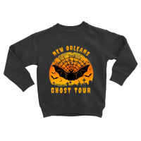 Spooky Ghost Tour New Orleans Halloween Haunted Toddler Sweatshirt | Artistshot