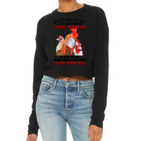 Chicken Dont Ruffle My Feathers I Will Put You In The Trunk Chicken 12 Cropped Sweater | Artistshot