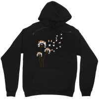 Flower Papillon Dogs Dandelion Animal Lovers Women Unisex Hoodie | Artistshot