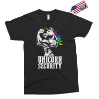 Unicorn Security Rainbow Muscle Manly Christmas Exclusive T-shirt | Artistshot