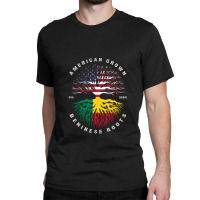 American Grown Beninese Roots Benin Flag Classic T-shirt | Artistshot