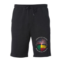 American Grown Beninese Roots Benin Flag Fleece Short | Artistshot