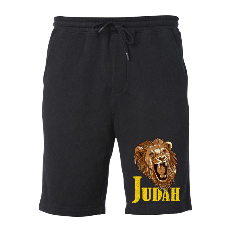 Roar Lion Tribe Judah Symbol Torah Hebrew Israelite Fleece Short by cm-arts | Artistshot